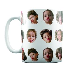 Caneca Caretinha • Porcelana • 20x9,5cm • 4x0 Cores • Sem Revestimento  